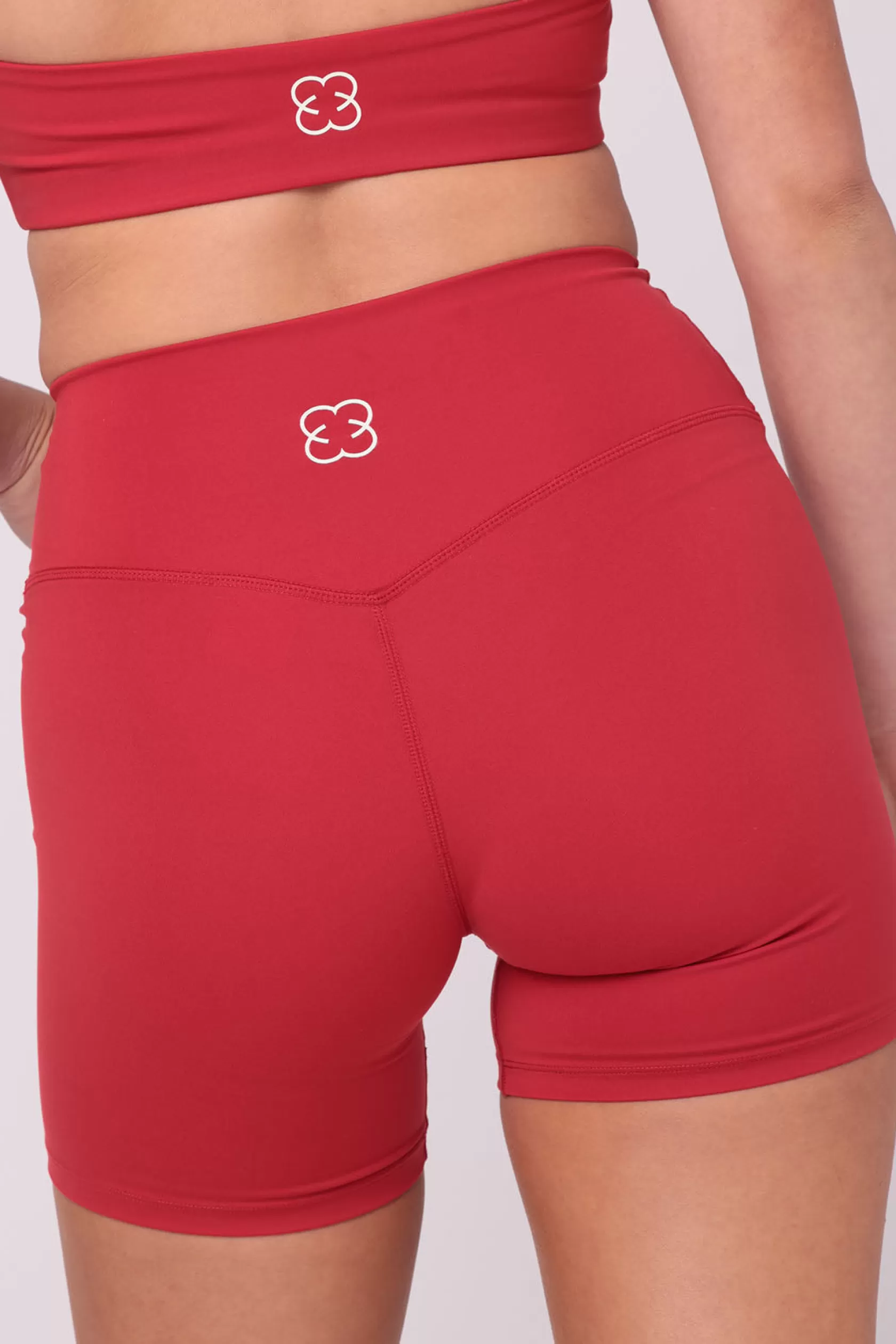 SASKI Shorts>Bike Shorts 6" | Cherry