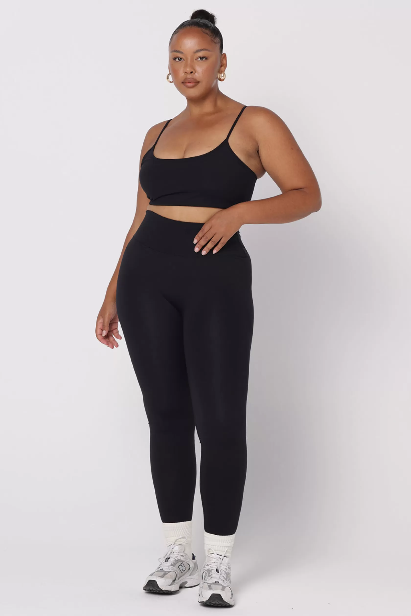 SASKI Bottom & Leggings>Core Leggings | Black