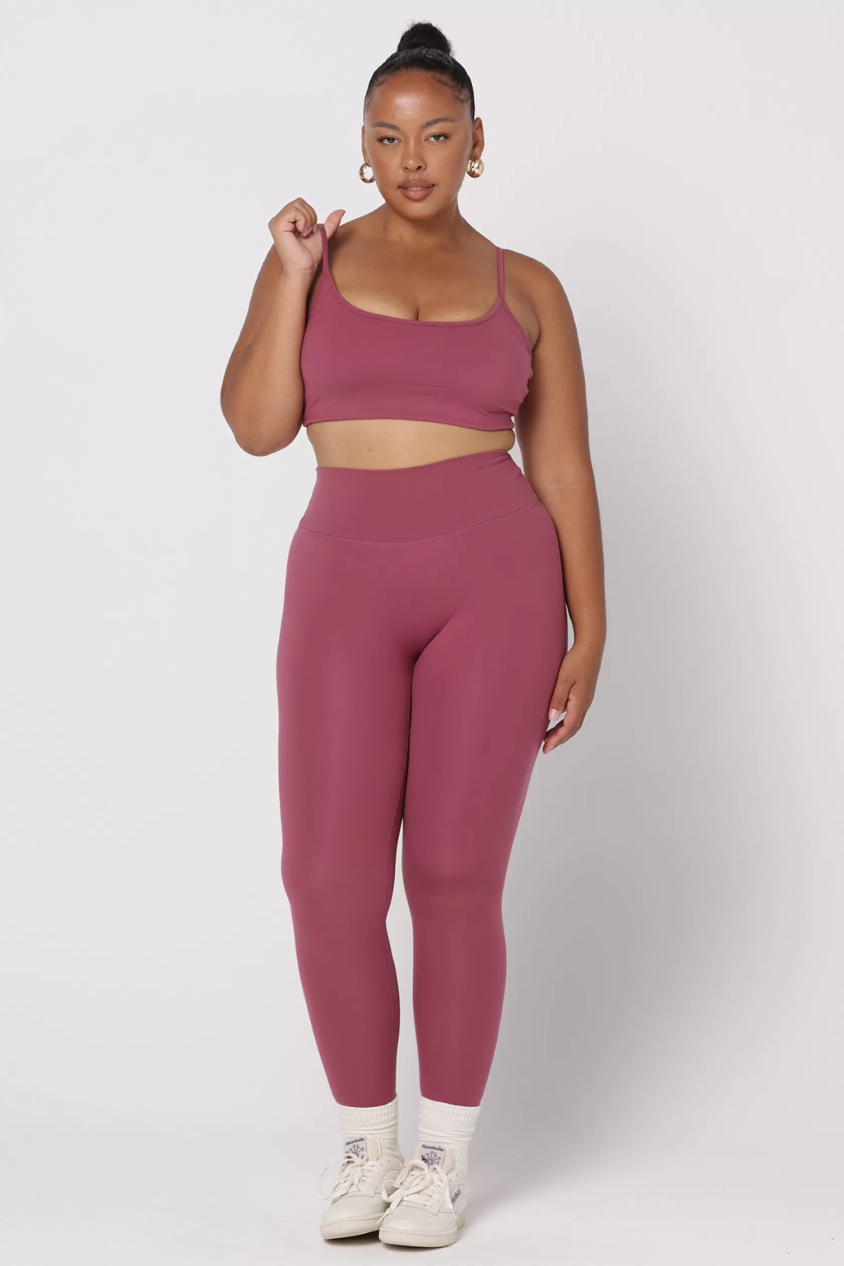 SASKI Bottom & Leggings>Core Leggings | Burgundy