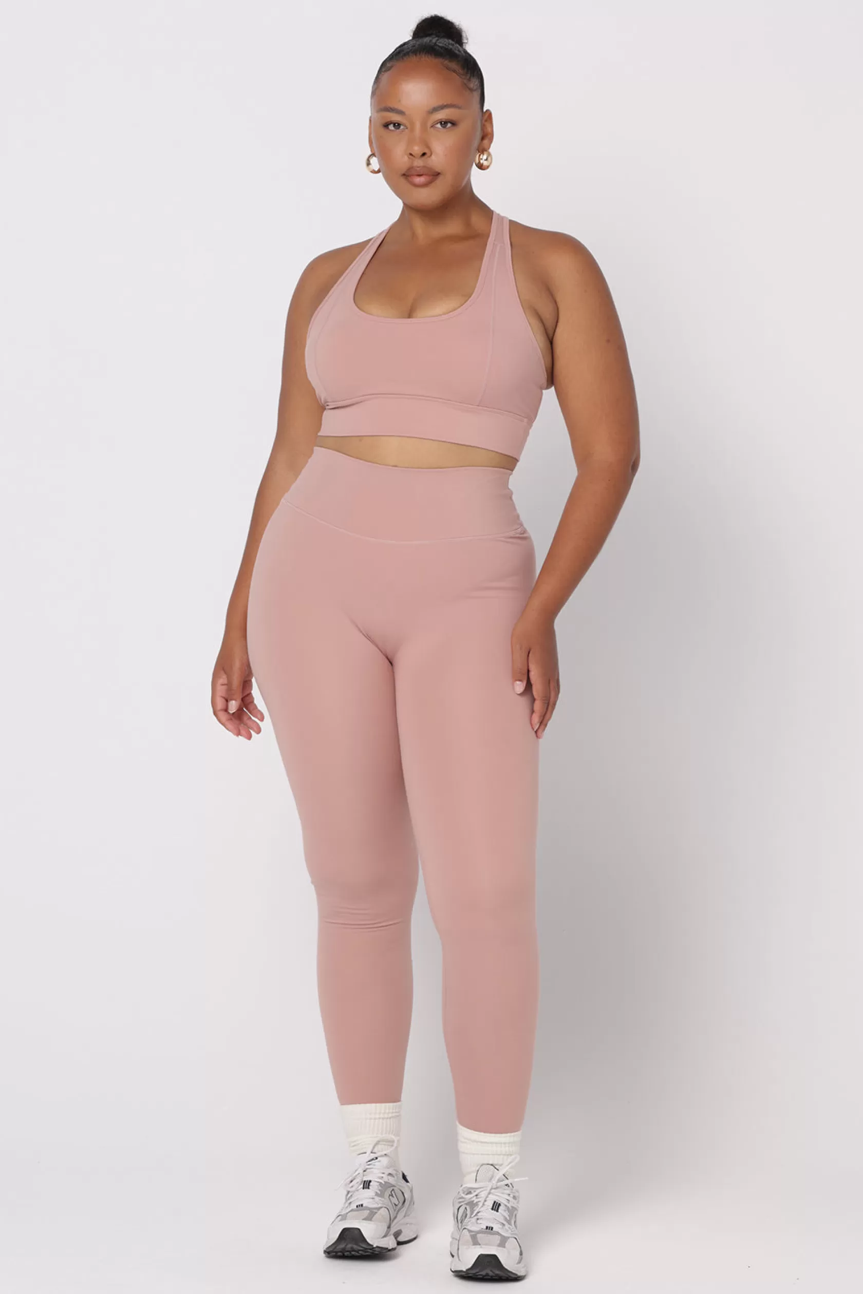 SASKI Bottom & Leggings>Core Leggings | Dusty Pink DustyPink