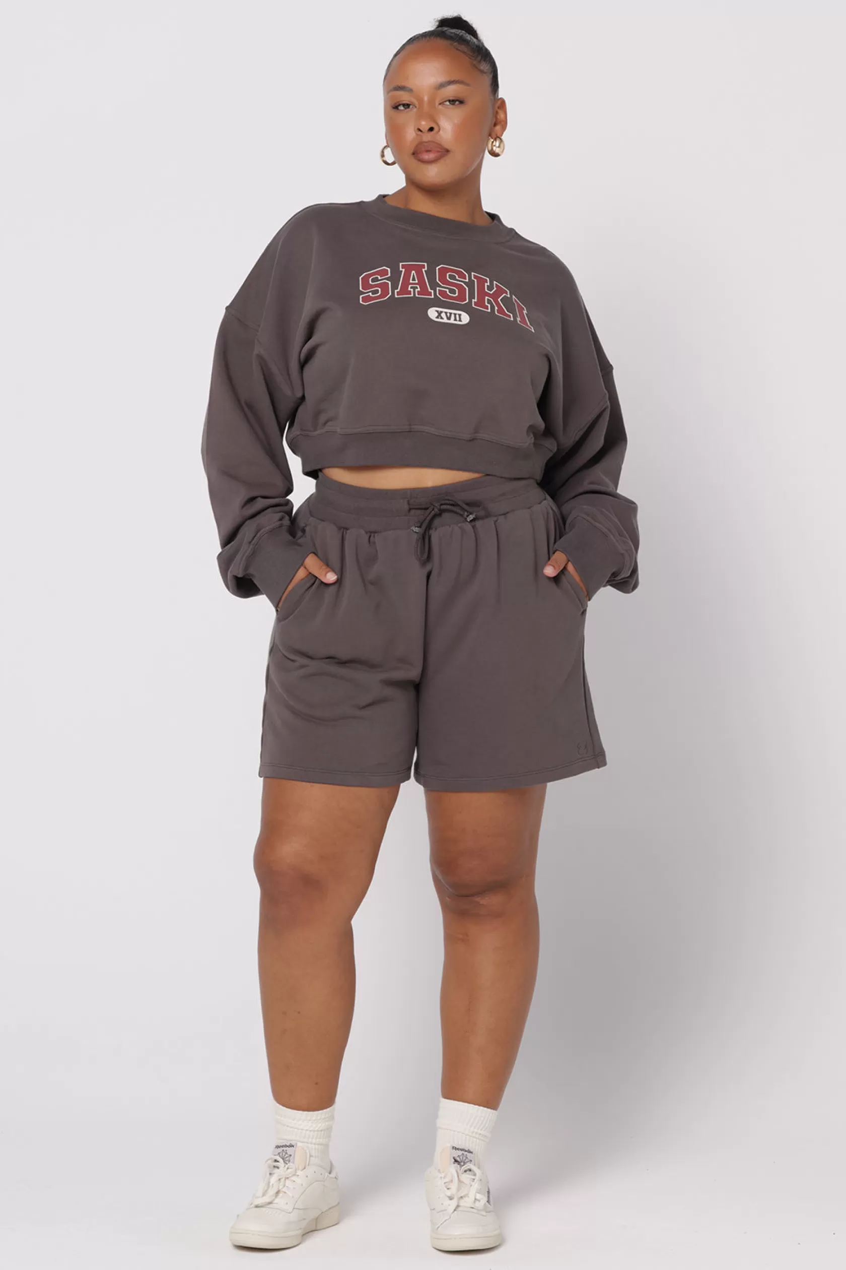 SASKI Shorts>Sweat Shorts | Slate